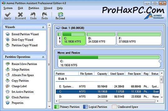 AOMEI Partition Assistant License Code